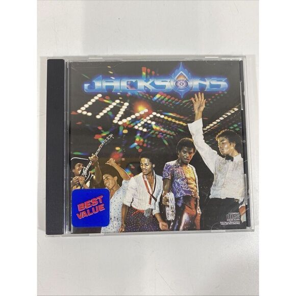 Live by The Jacksons (CD, 1990) Epic Records - Picture 1 of 3